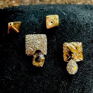 Alexis Bittar Mismatched Stud Earrings